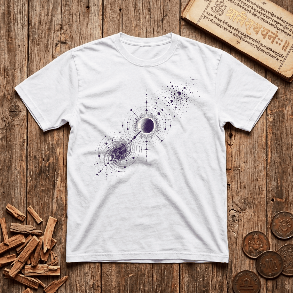 Rahu & Ketu — The Eclipse Axis - T-Shirt