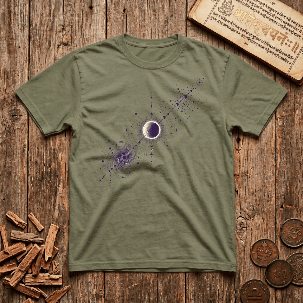 Rahu & Ketu — The Eclipse Axis - T-Shirt