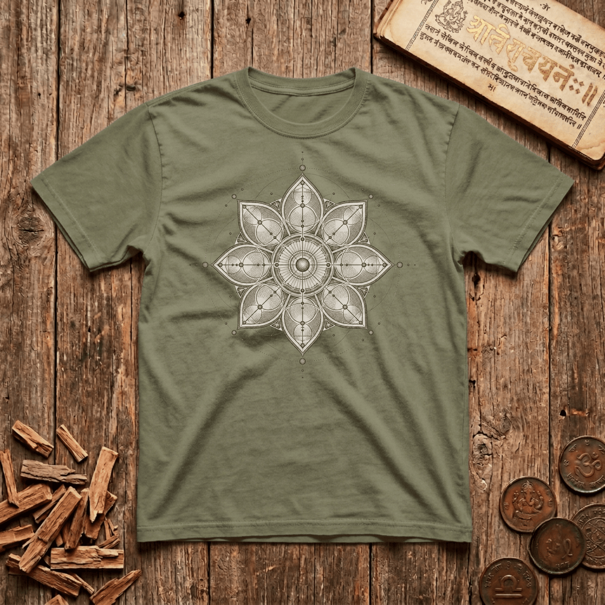 The Eightfold Lotus - T-Shirt