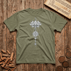 Seed to Lotus - Vertical Becoming - T-Shirt