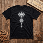 Seed to Lotus - Vertical Becoming - T-Shirt