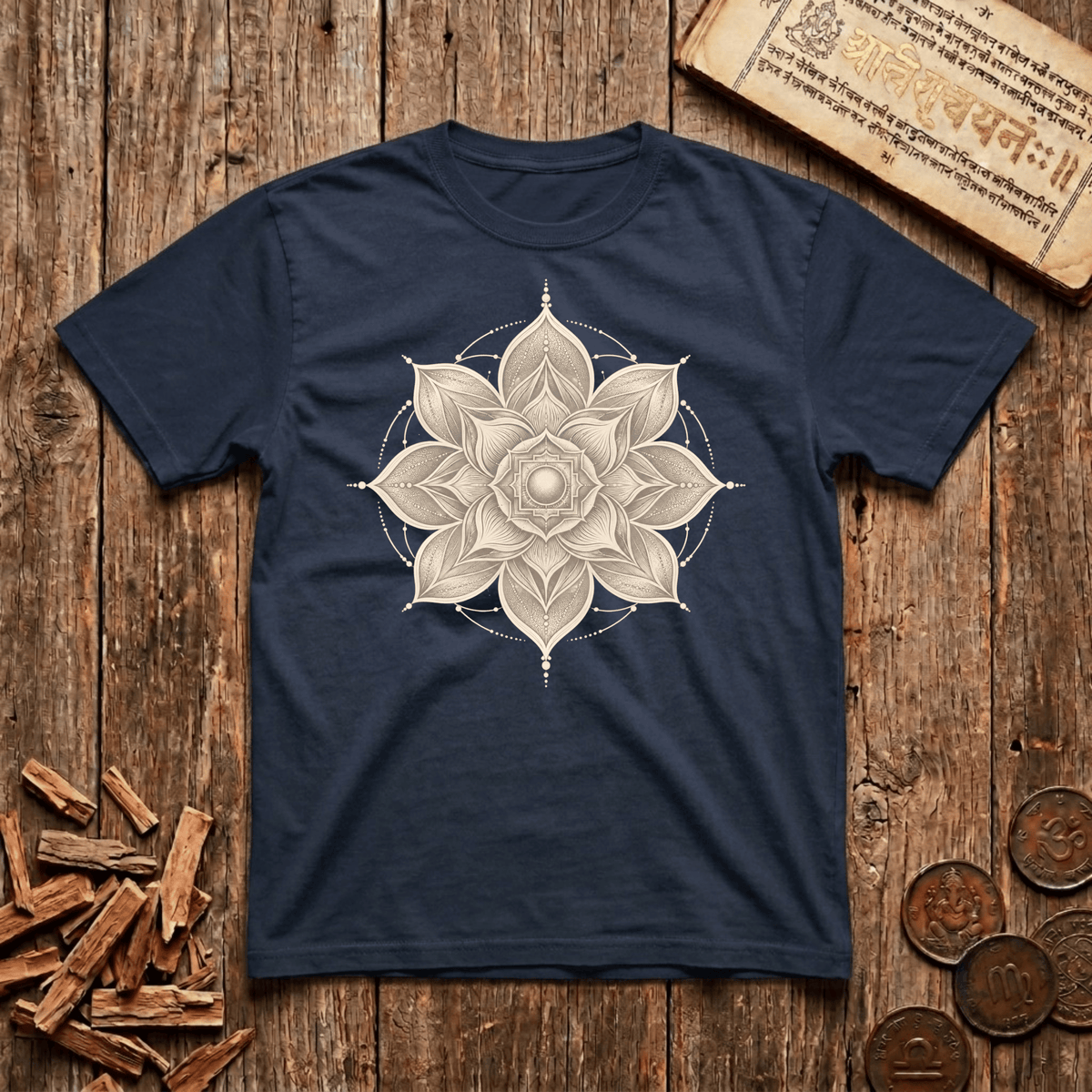 Panchabhuta Padma - Five Elemental Layers - T-Shirt