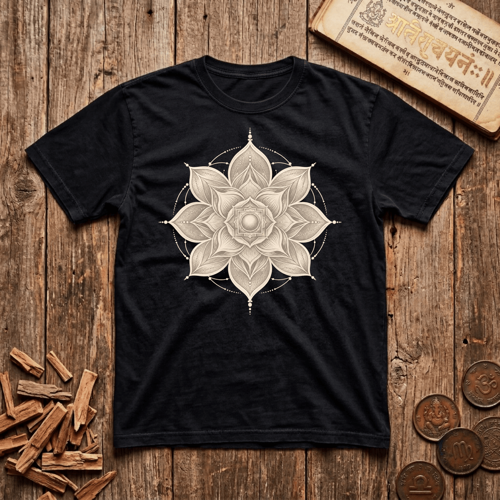 Panchabhuta Padma - Five Elemental Layers - T-Shirt