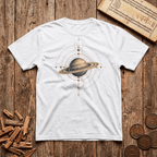 Saturn Geometry of Time - T-Shirt