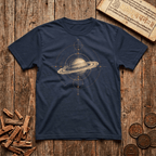 Saturn Geometry of Time - T-Shirt