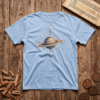 Saturn Geometry of Time - T-Shirt