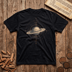 Saturn Geometry of Time - T-Shirt