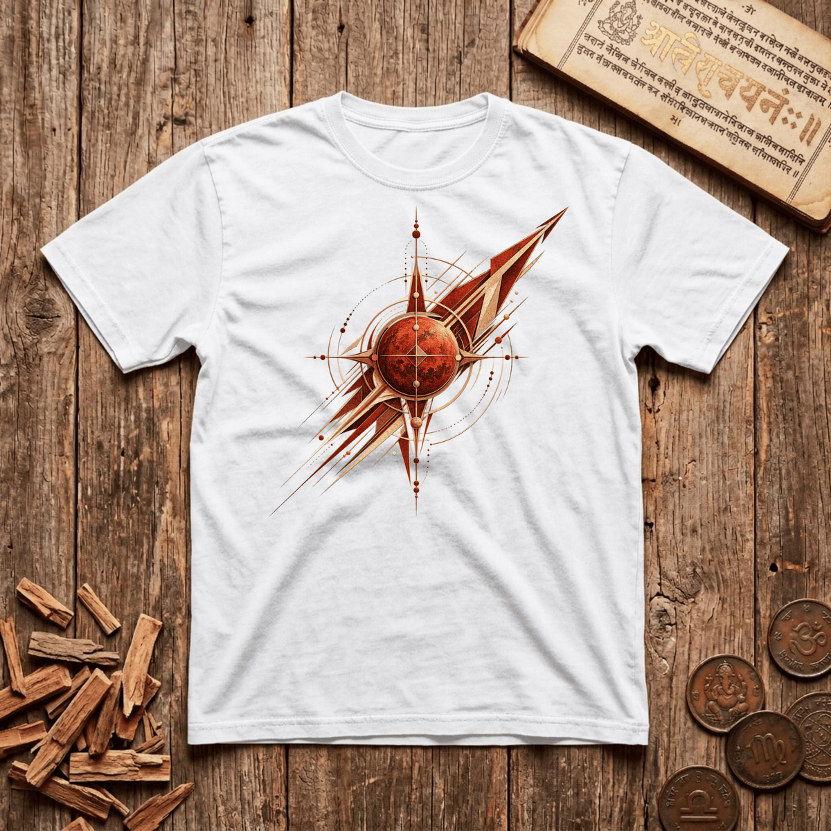 MANGALA - GEOMETRY OF FORCE - T-Shirt
