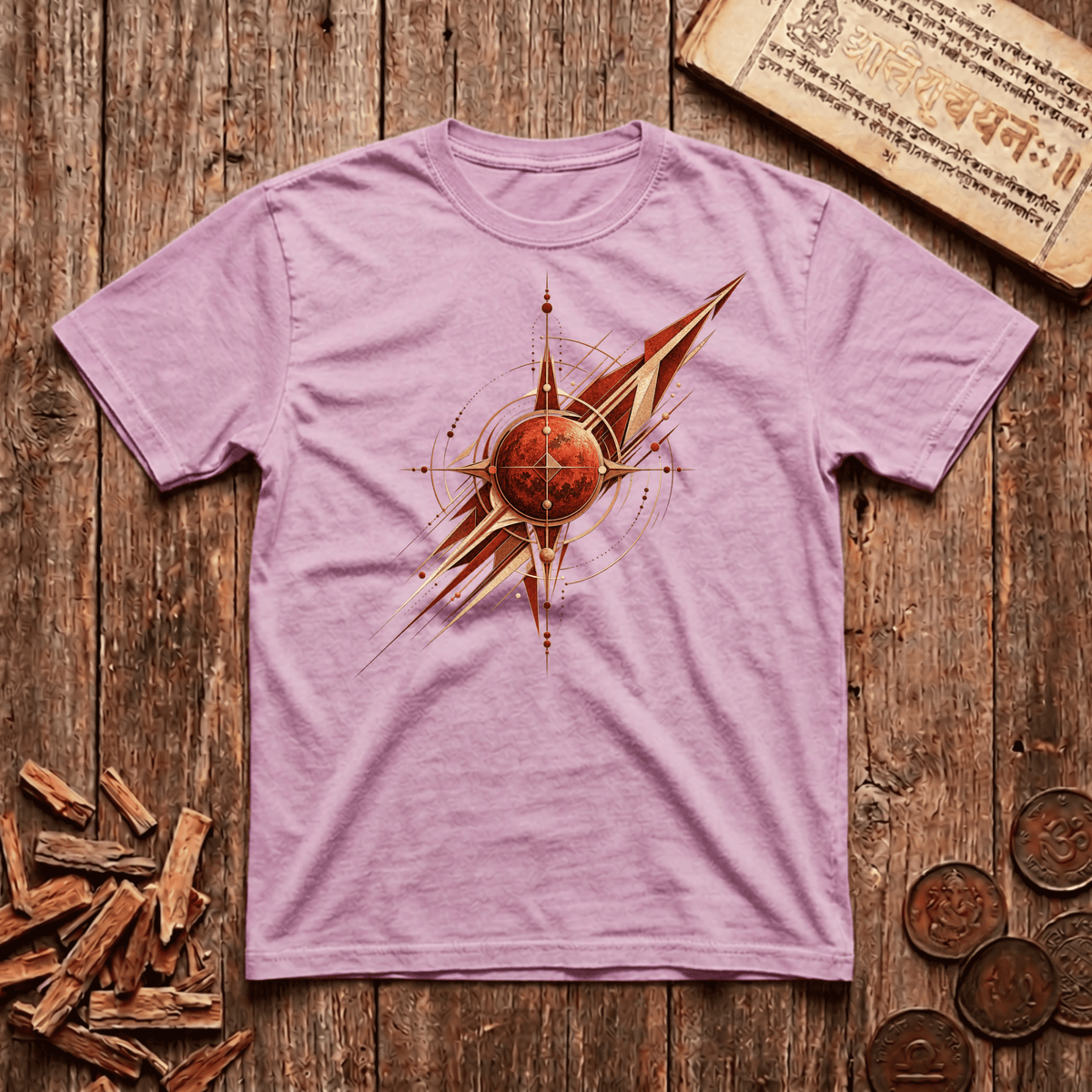 MANGALA - GEOMETRY OF FORCE - T-Shirt