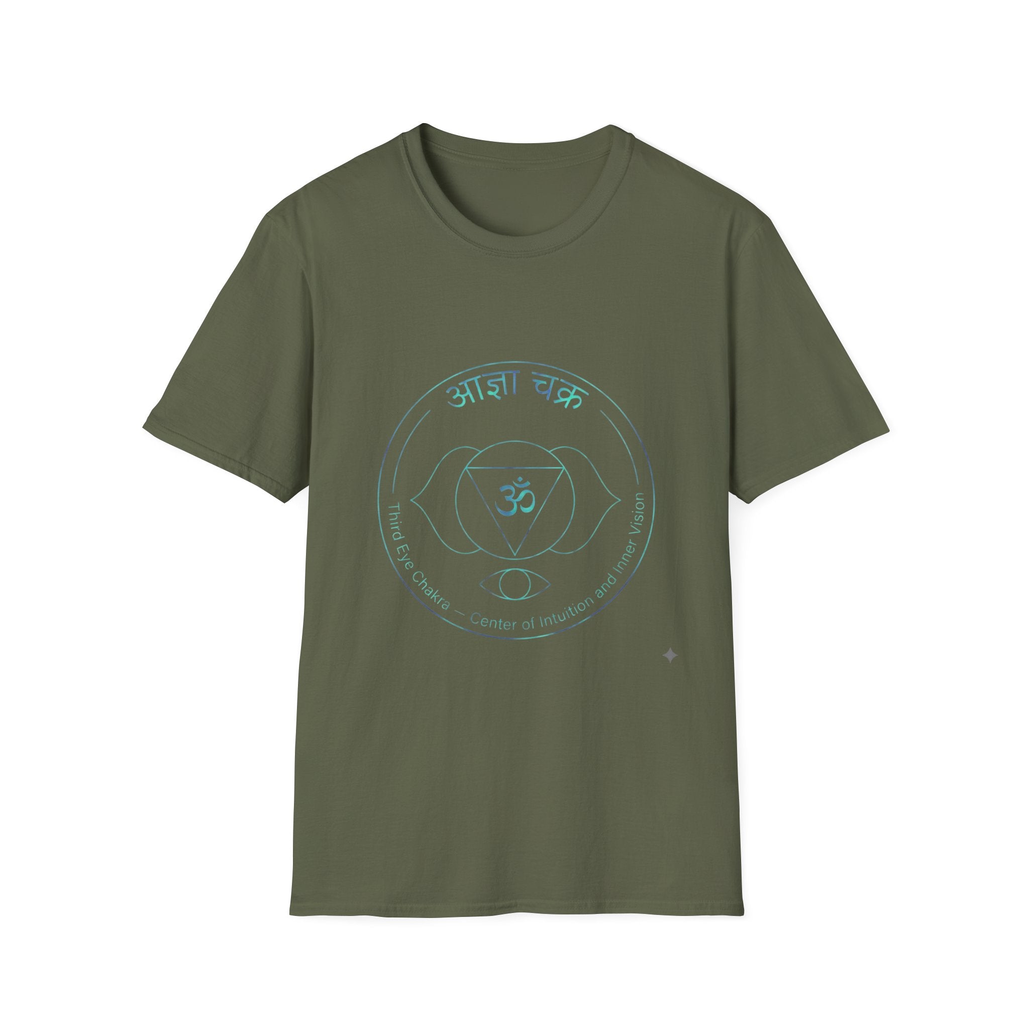 Ajana Third Eye Chakra T-Shirt — The Light Body Sacred Geometry Tee