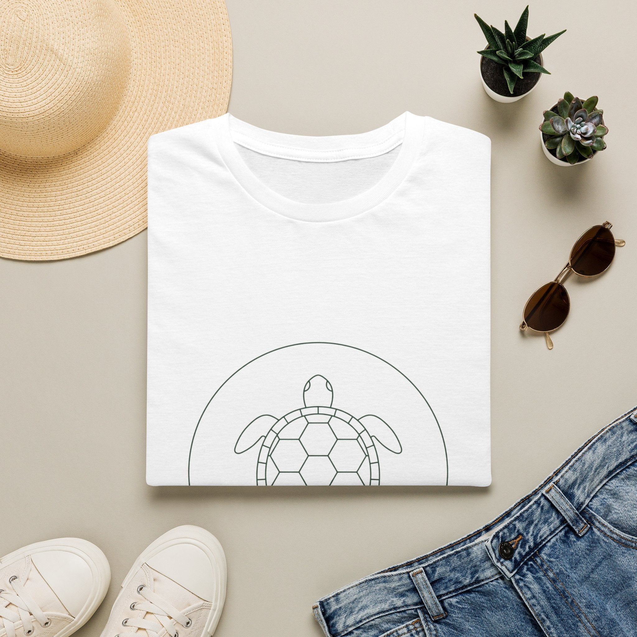 Turtle T-Shirt — The Light Body Sacred Geometry Tee