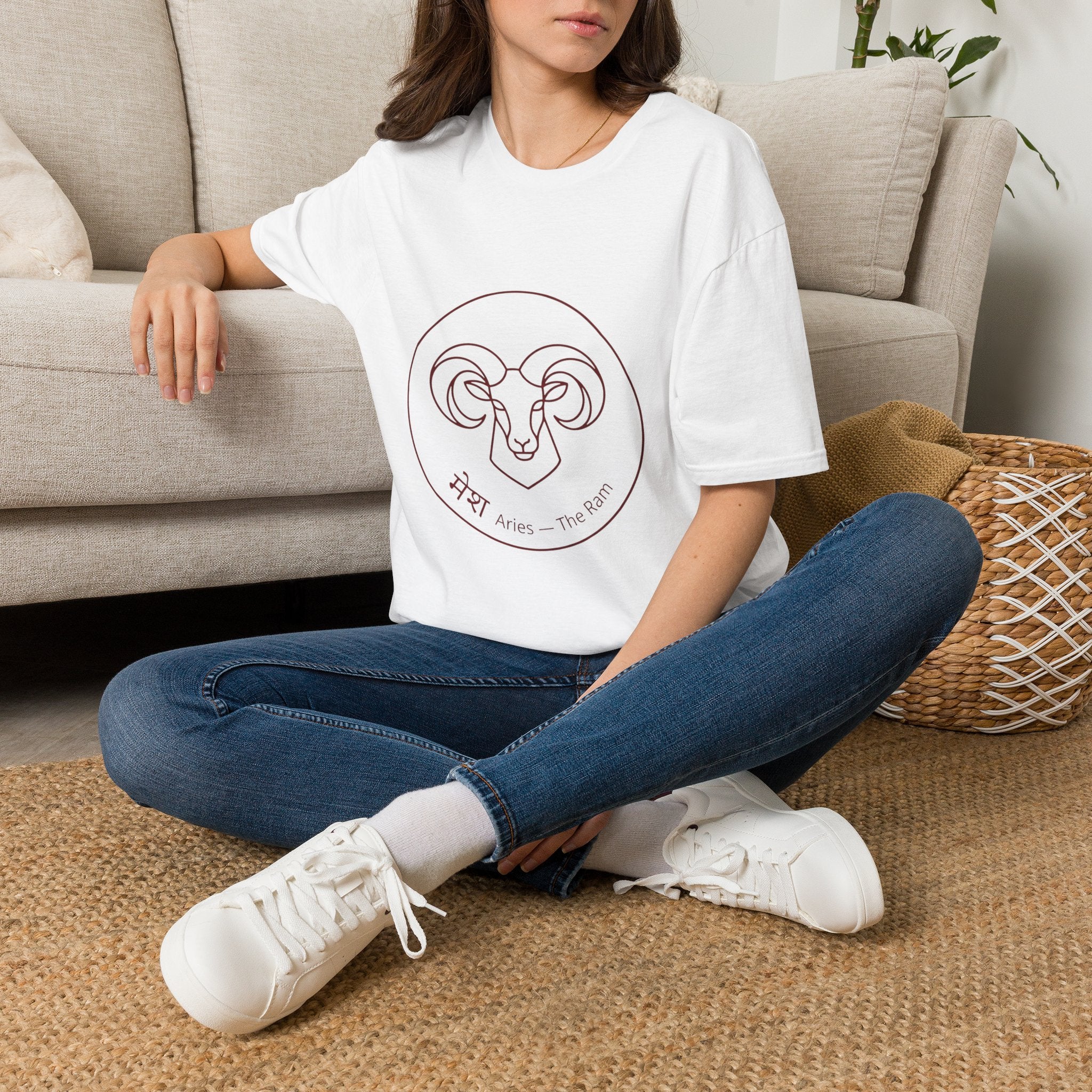 Aries T-Shirt — The Light Body Astrology Tee