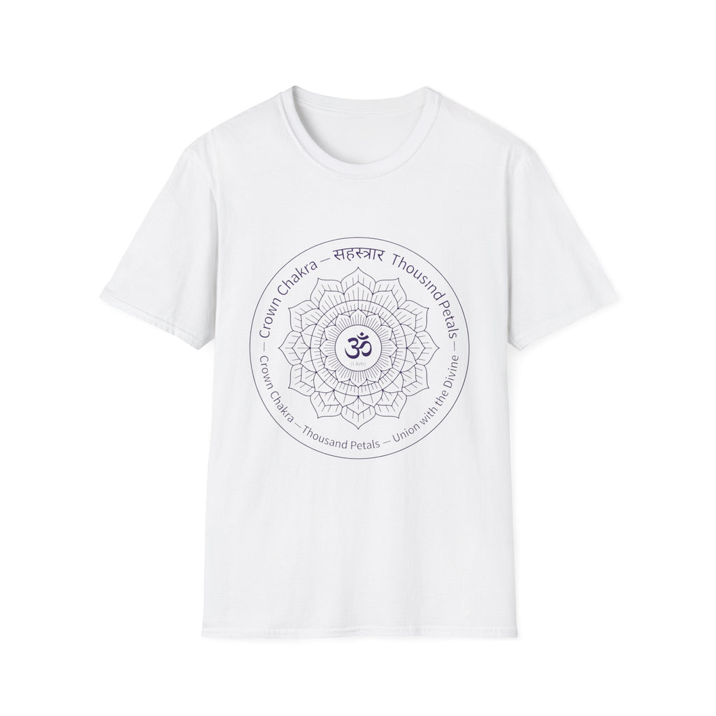 Sahasrara-Crown-Chakra T-Shirt — The Light Body Sacred Geometry Tee