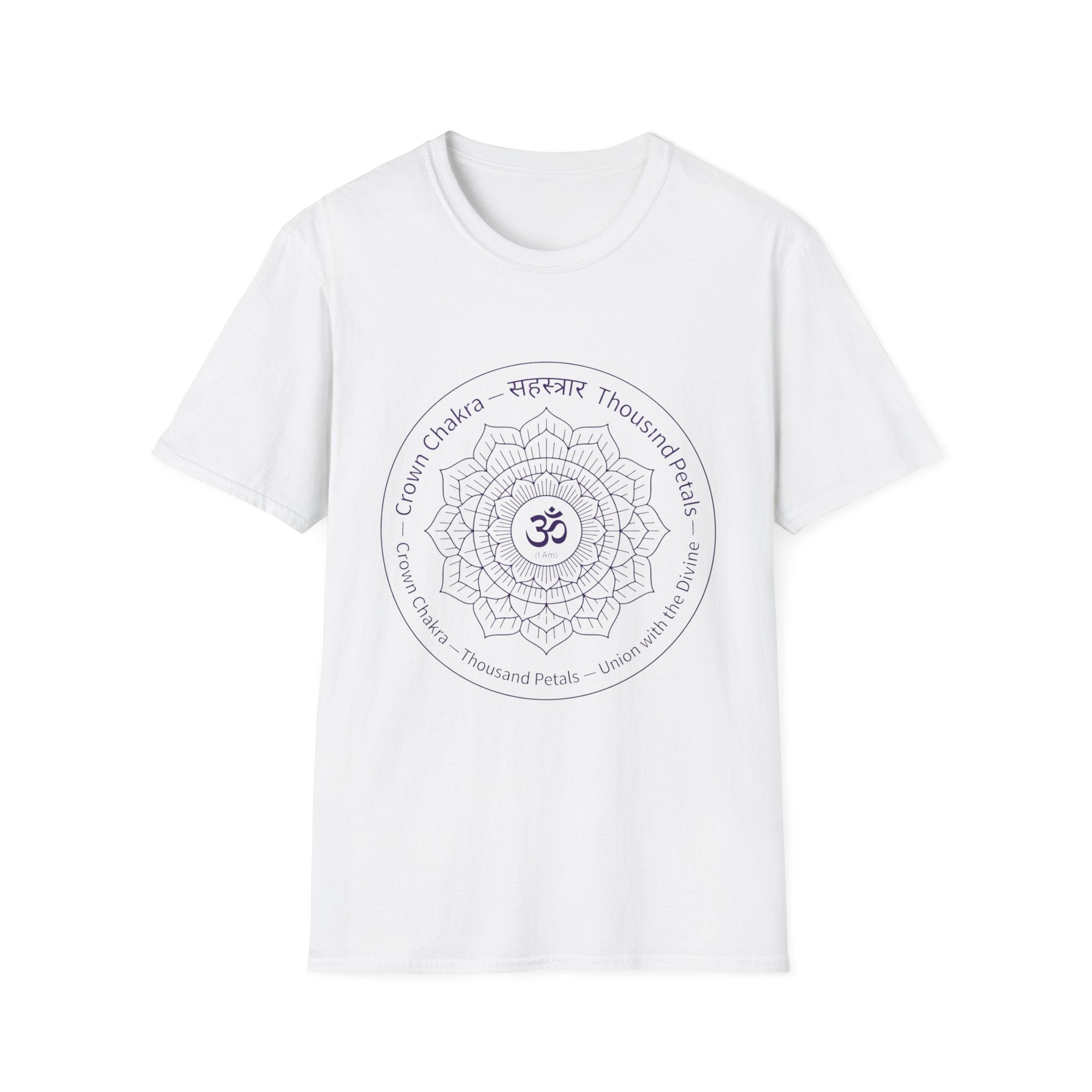 Sahasrara-Crown-Chakra T-Shirt — The Light Body Sacred Geometry Tee