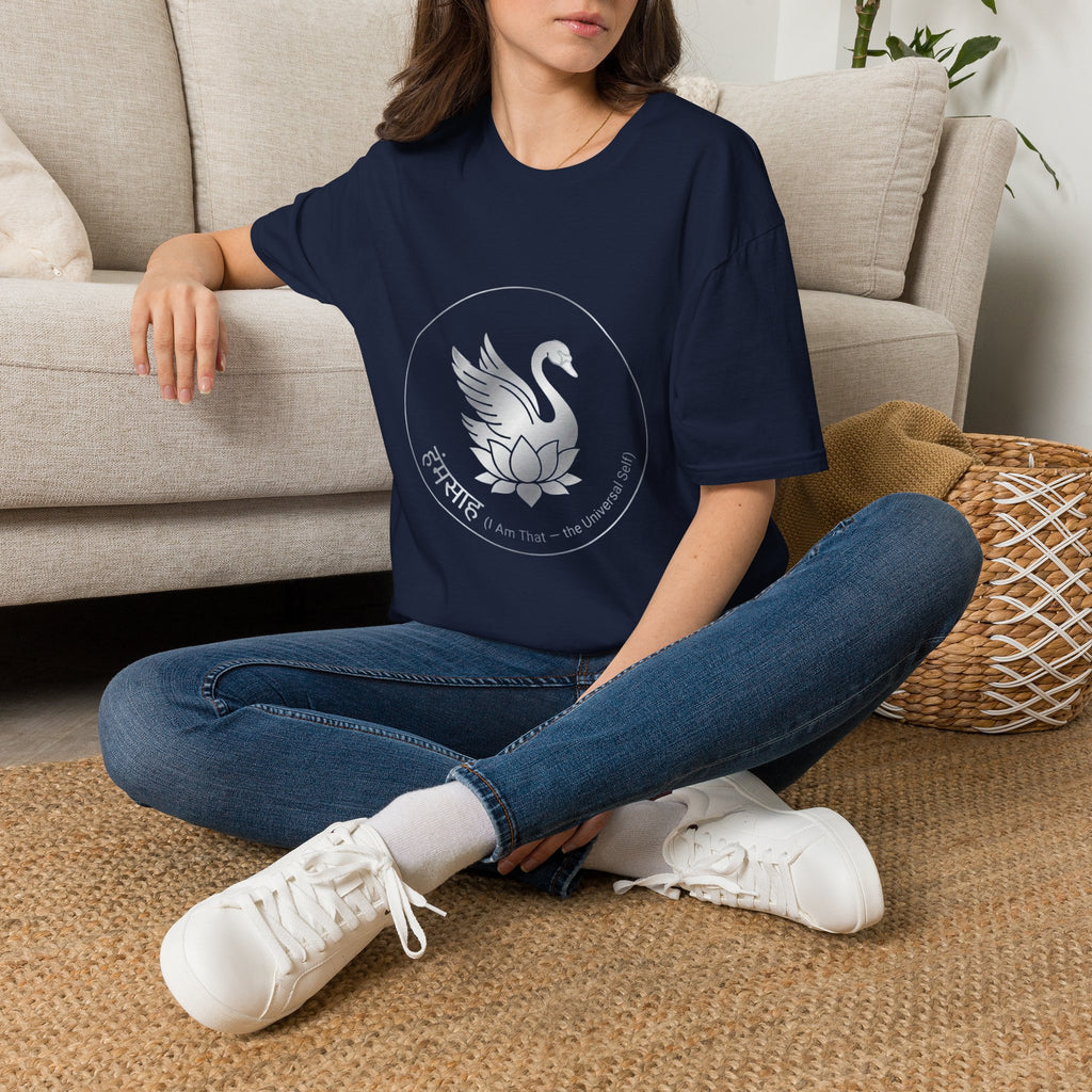 Sacred Swan T-Shirt — The Light Body Sacred Geometry Tee