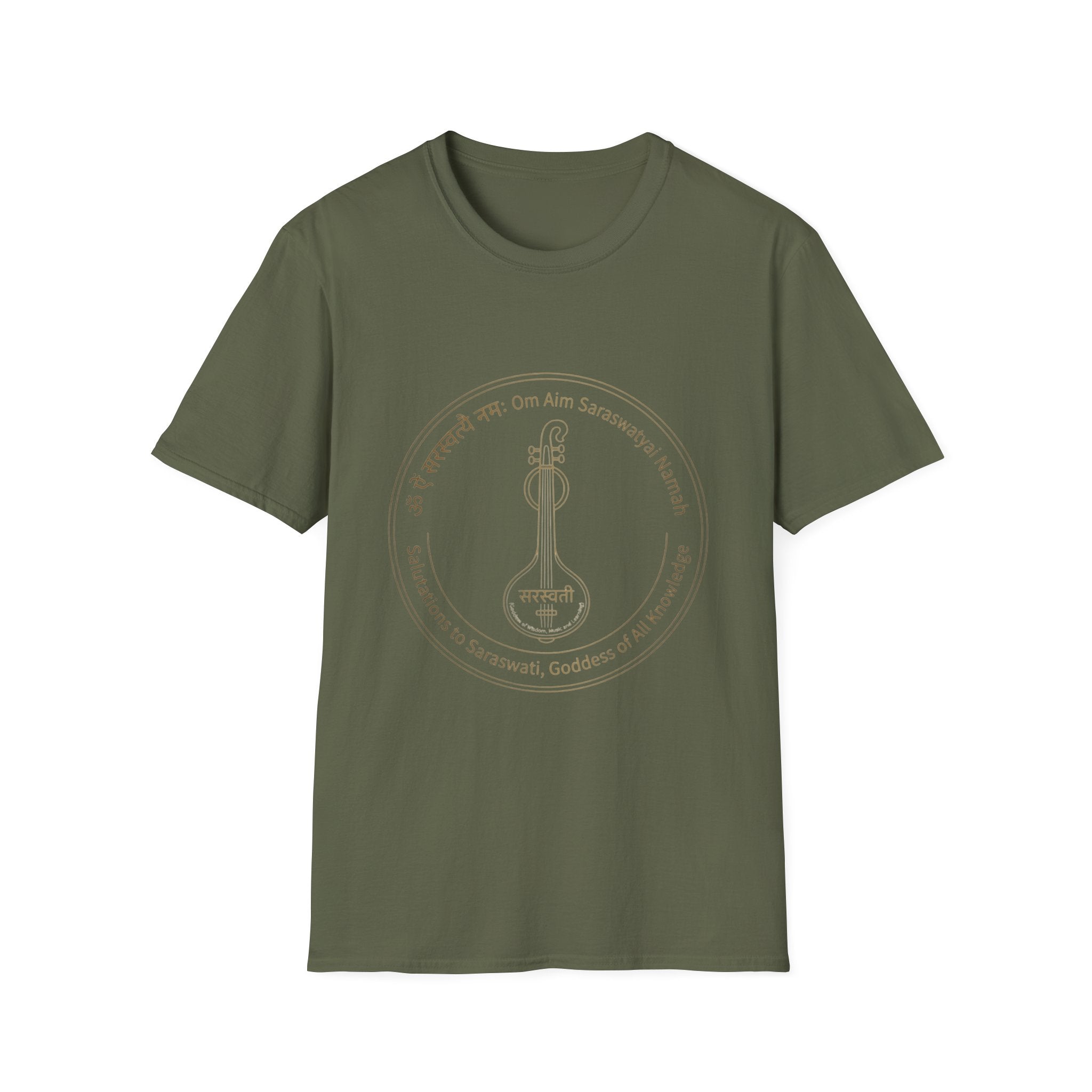 Saraswatyai T-Shirt — The Light Body Sacred Geometry Tee