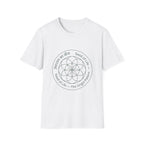 Seed of Life Origin Pattern T-Shirt — The Light Body Sacred Geometry Tee