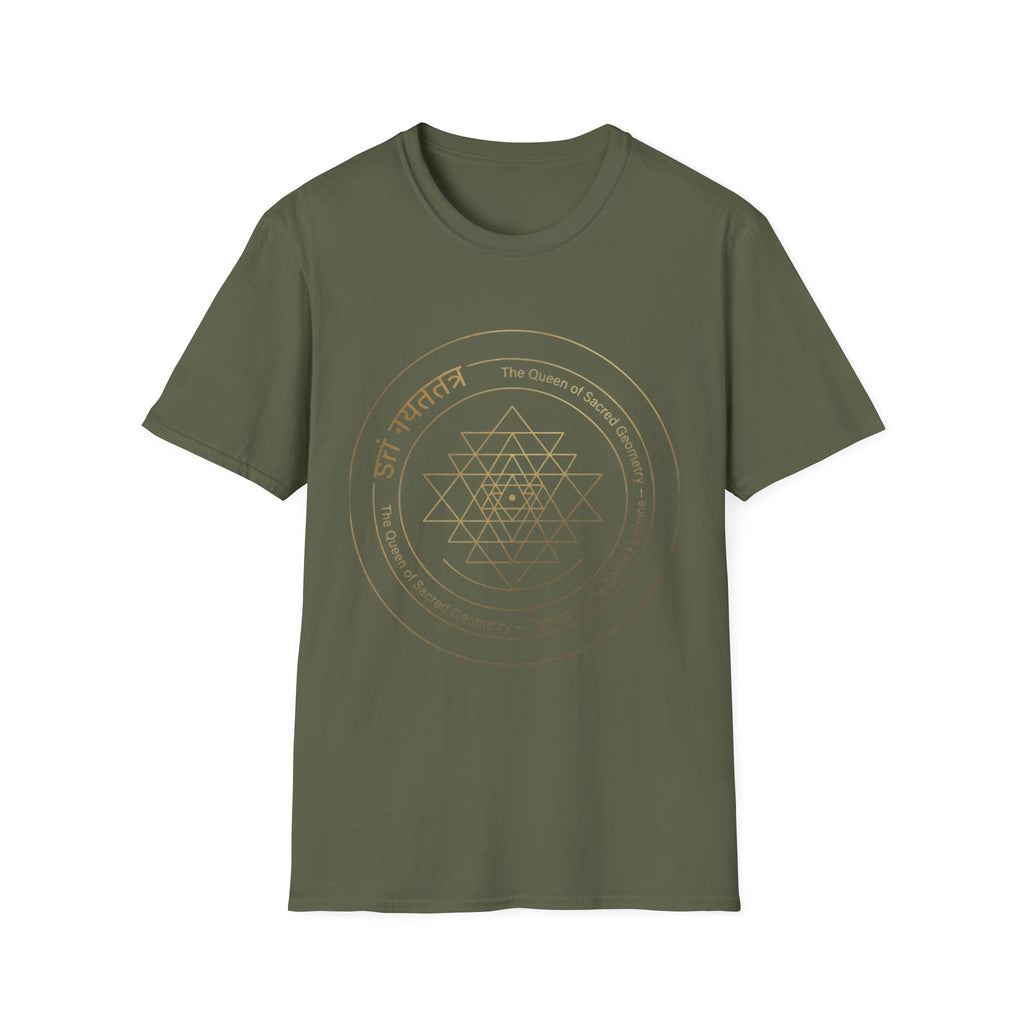 Queen of Sacred Geometry T-Shirt — The Light Body Sacred Geometry Tee