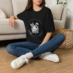 Sacred Swan T-Shirt — The Light Body Sacred Geometry Tee