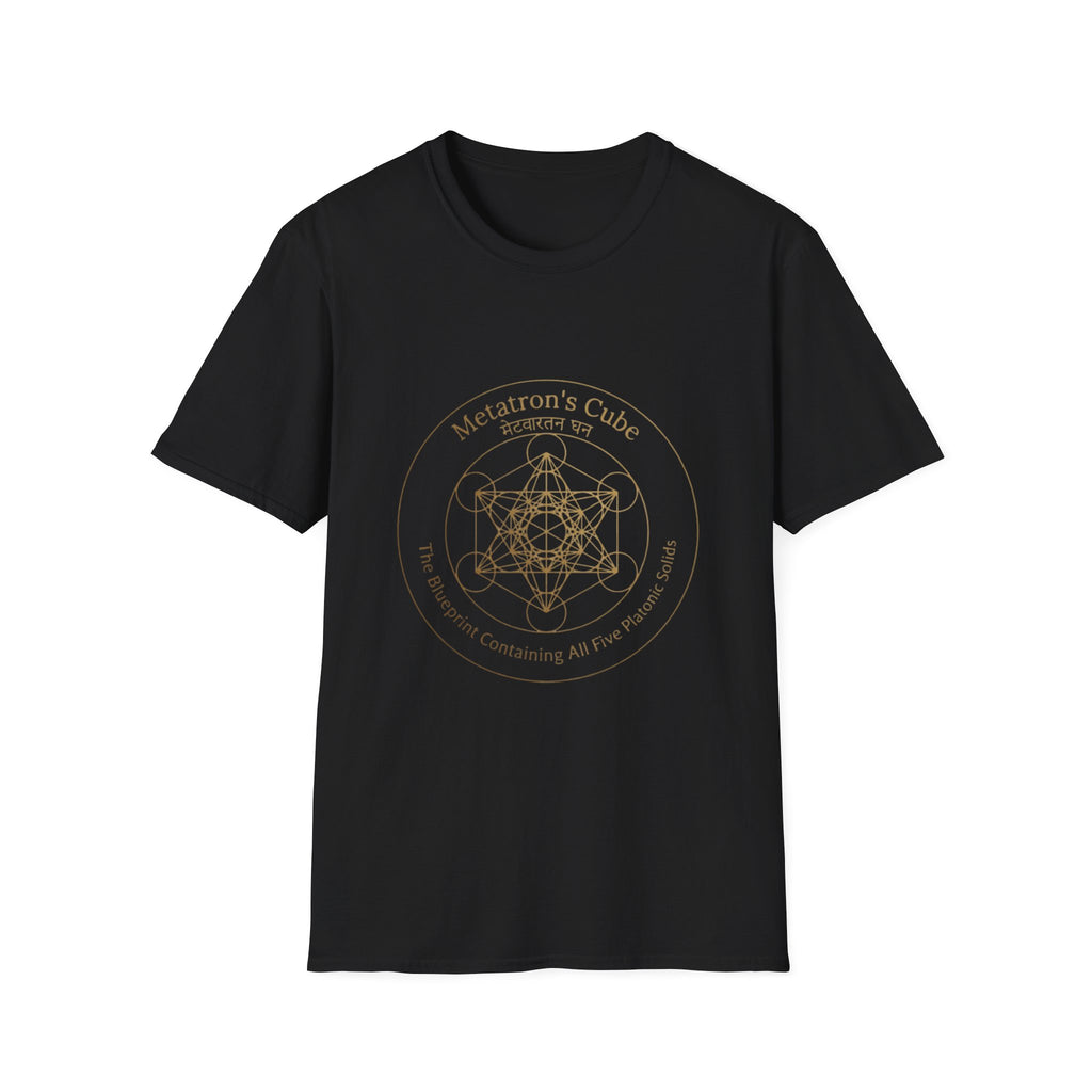 Metatron Cube T-Shirt — The Light Body Sacred Geometry Tee