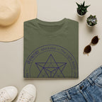 Merkaba Star T-Shirt — The Light Body Sacred Geometry Tee
