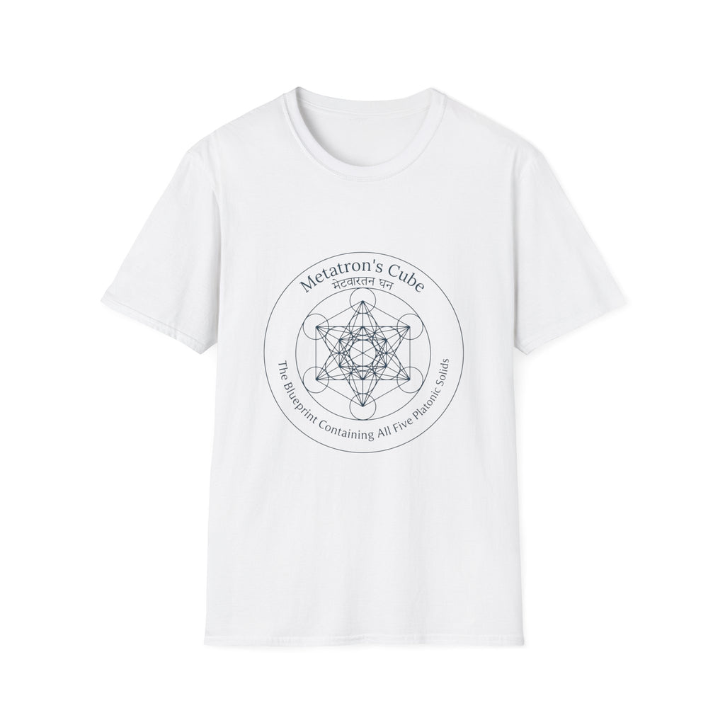 Metatron Cube T-Shirt — The Light Body Sacred Geometry Tee