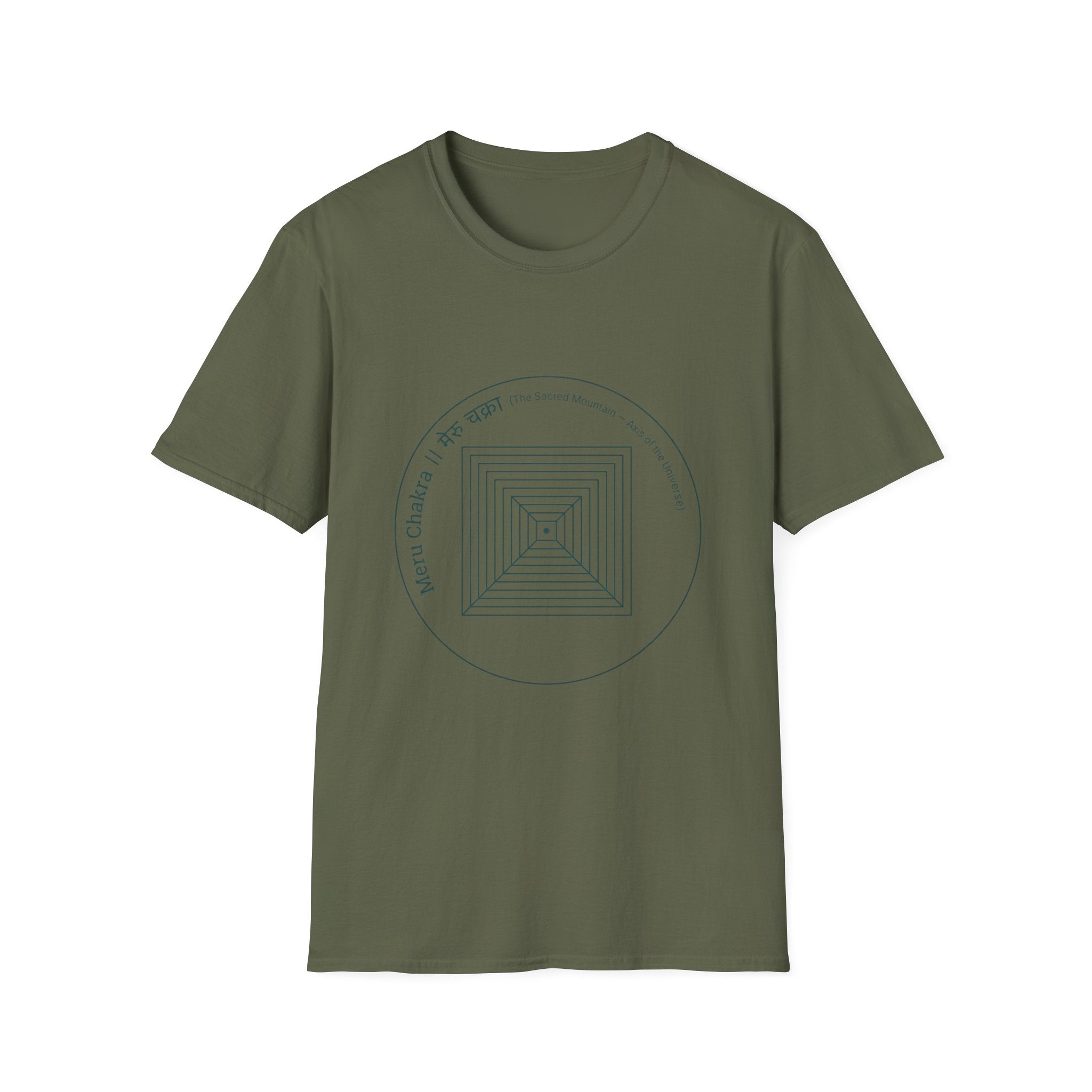 Meru Chakra T-Shirt — The Light Body Sacred Geometry Tee