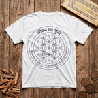 Flower of Life - The Blue Print of All Creation - T-Shirt