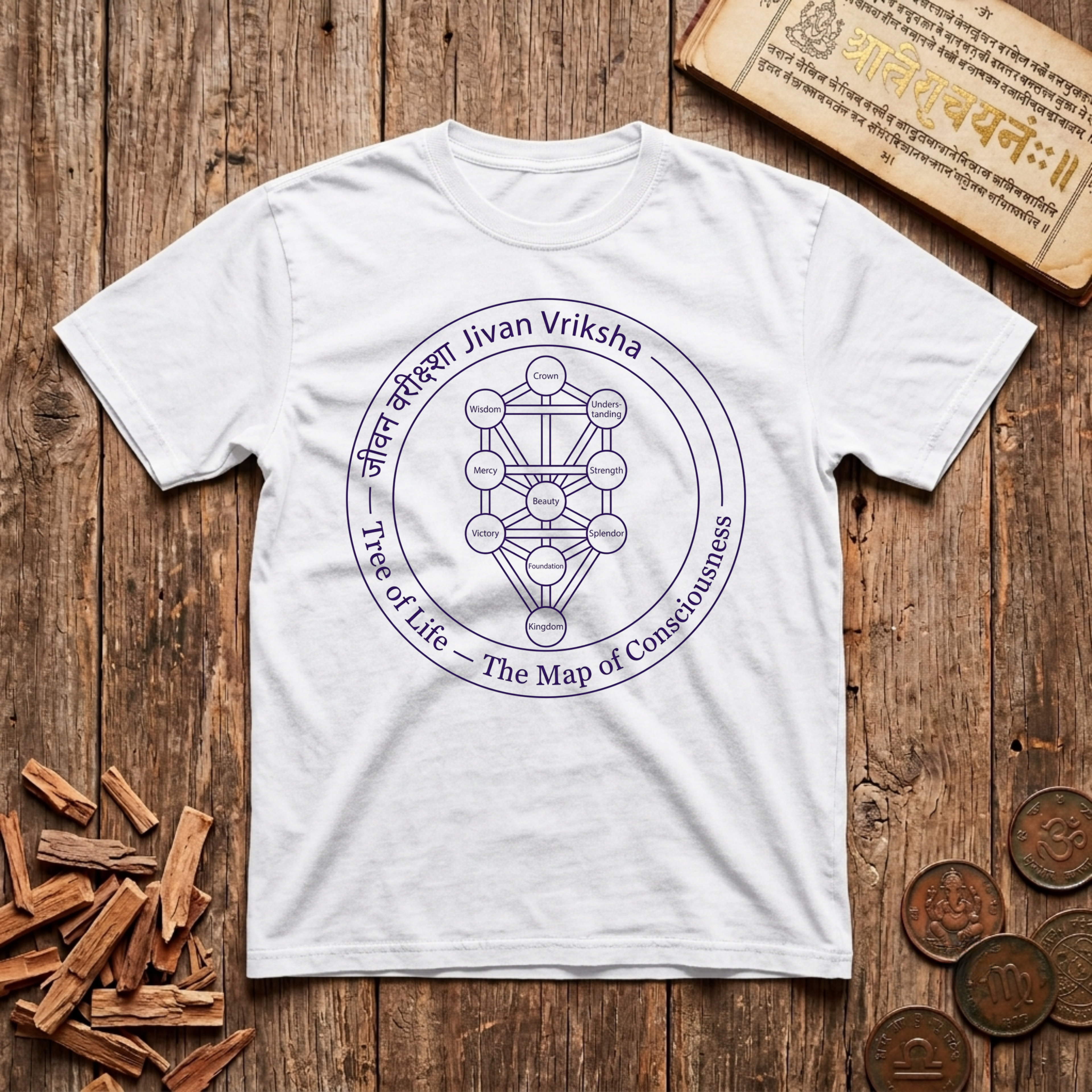 Kabbalah - The Tree of Life - T-Shirt