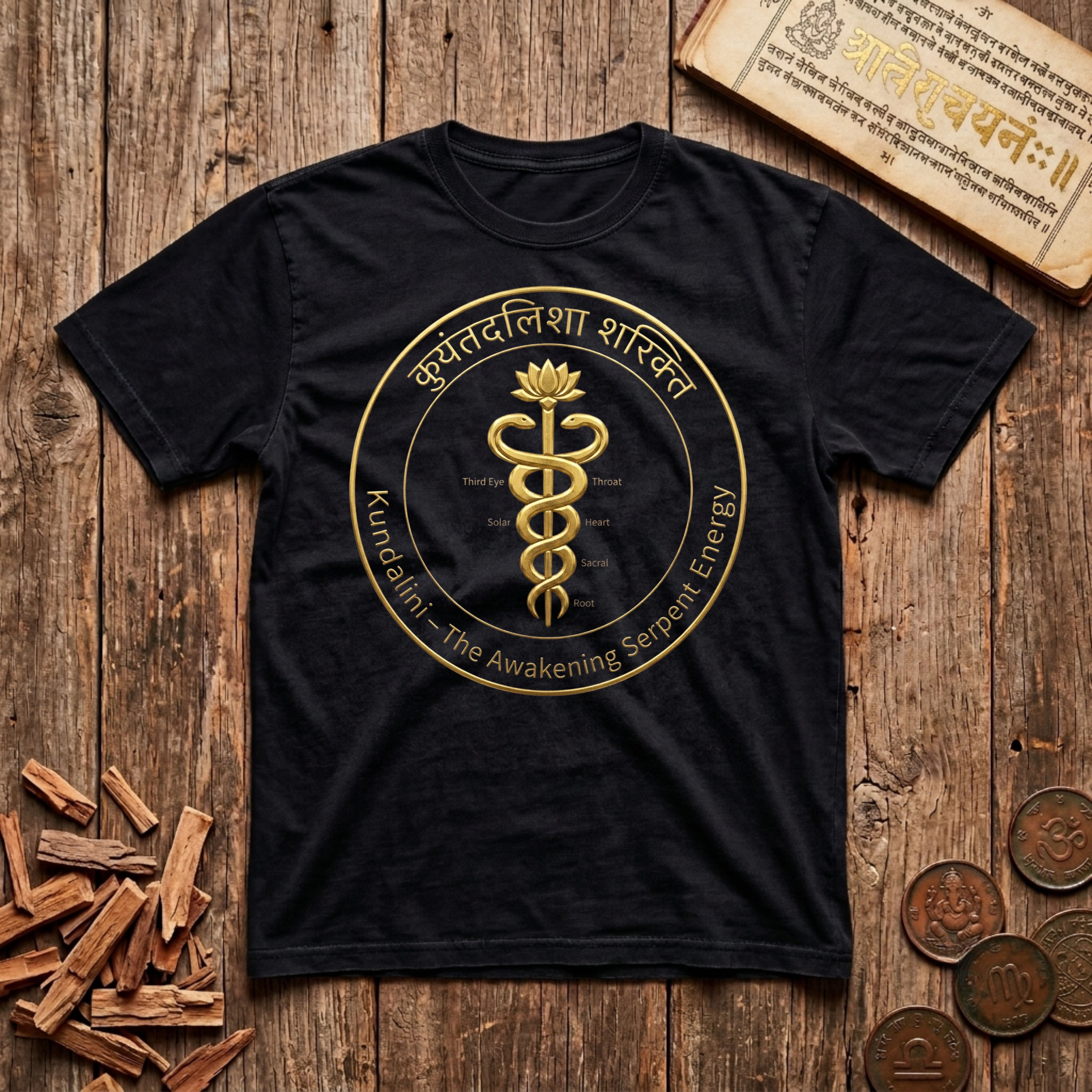 Kundalini Energy - The Awakening Serpent Energy - T-Shirt