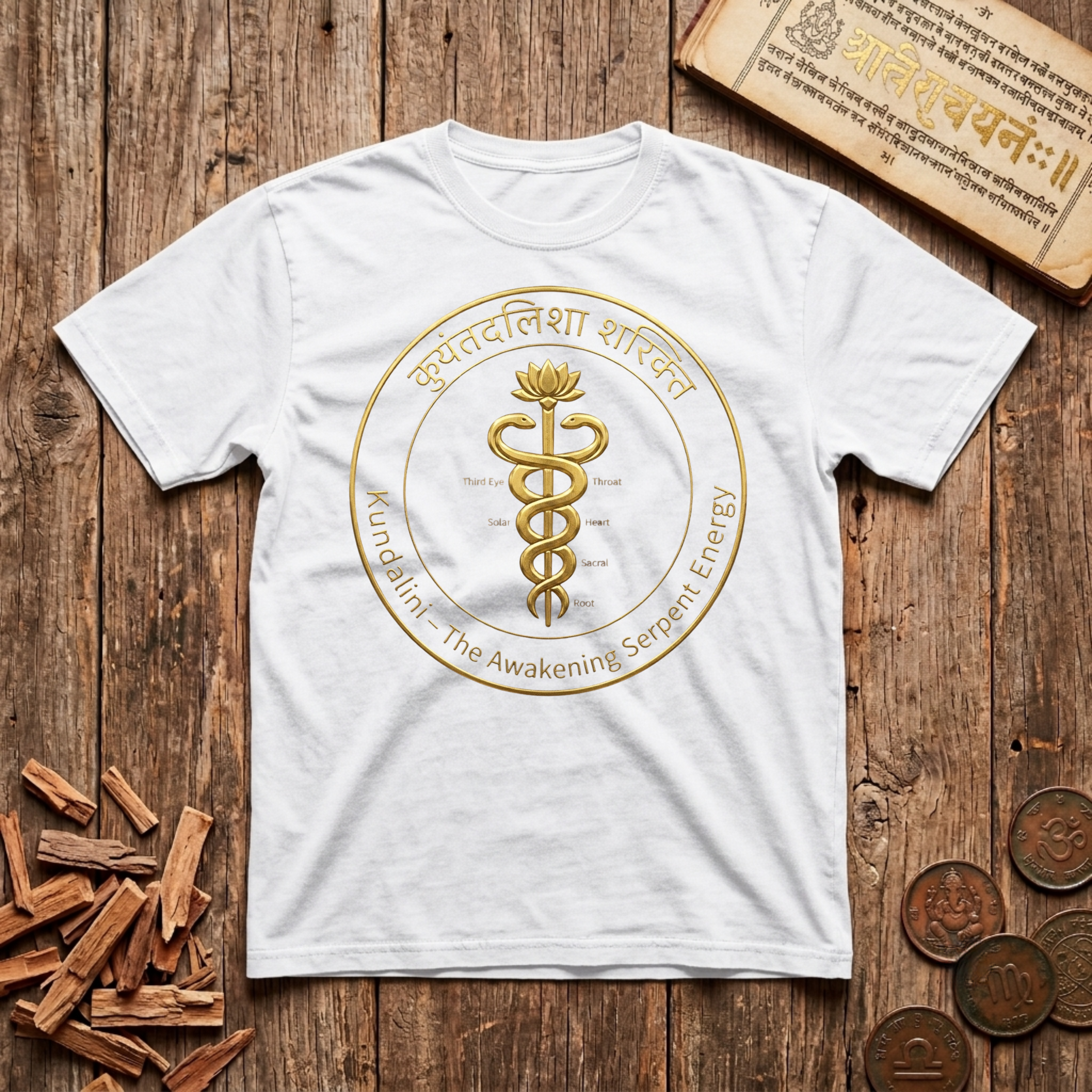 Kundalini Energy - The Awakening Serpent Energy - T-Shirt