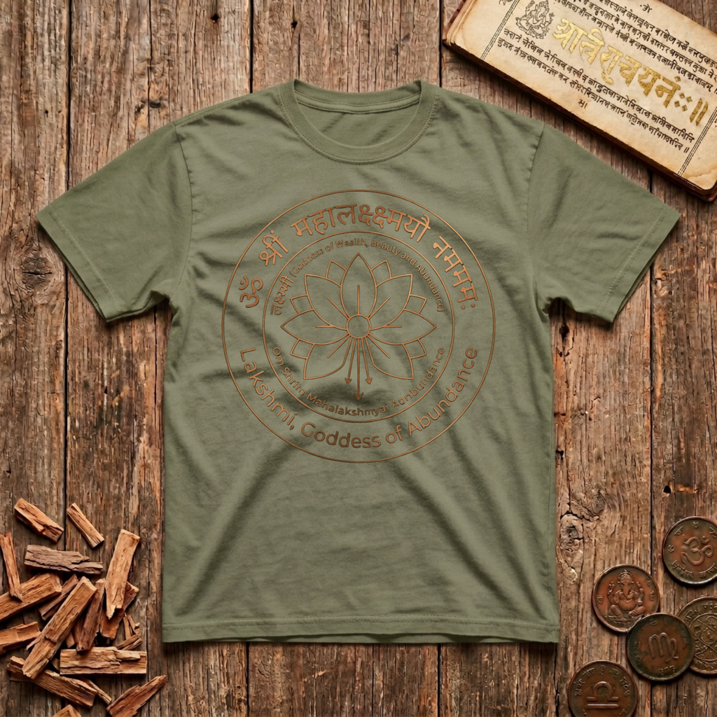 Lakshami - Goddess of Abundance - T-Shirt