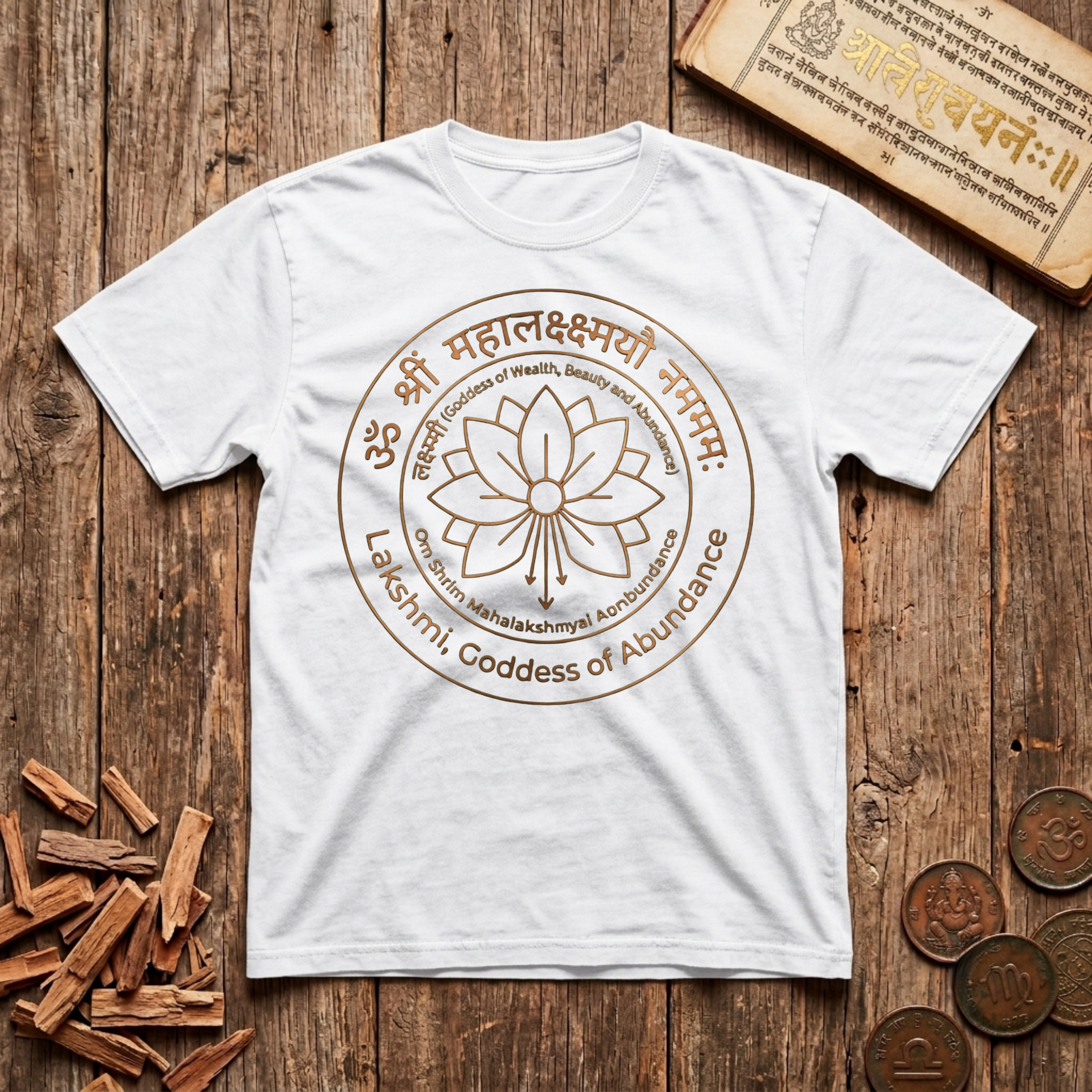 Lakshami - Goddess of Abundance - T-Shirt
