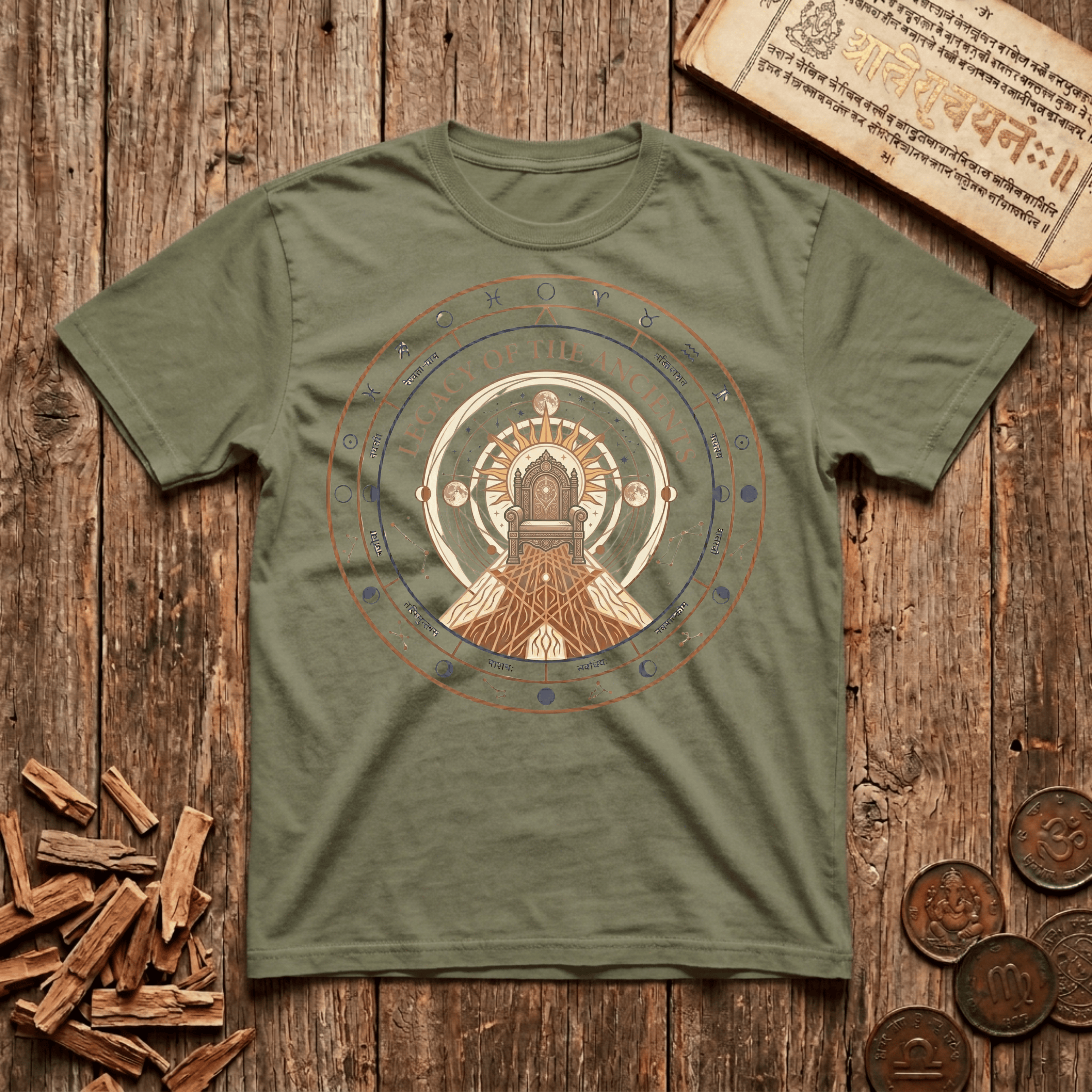 Magha Nakshatra - Legacy of the Ancients - T-Shirt