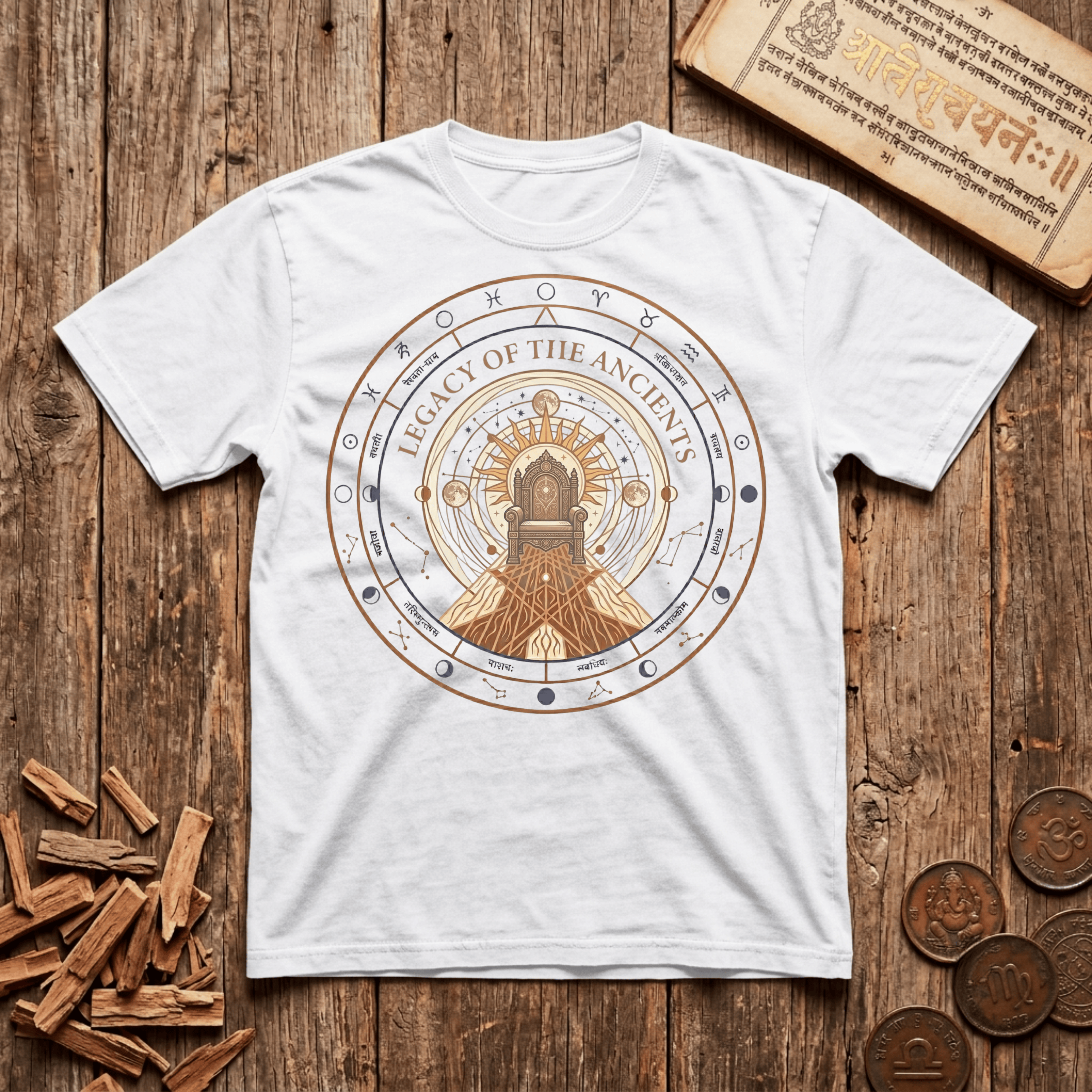 Magha Nakshatra - Legacy of the Ancients - T-Shirt