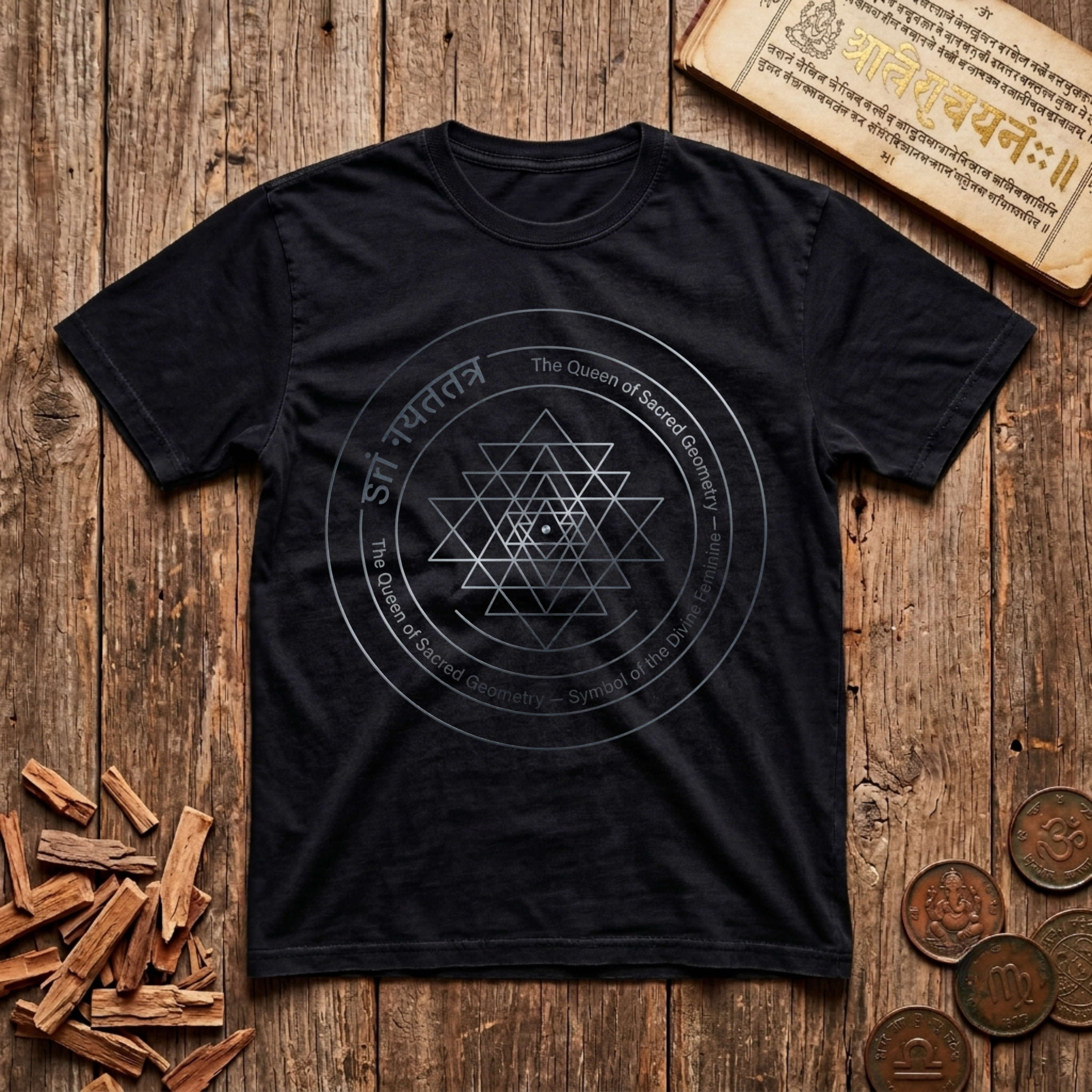 Queen of Sacred Geometry T-Shirt