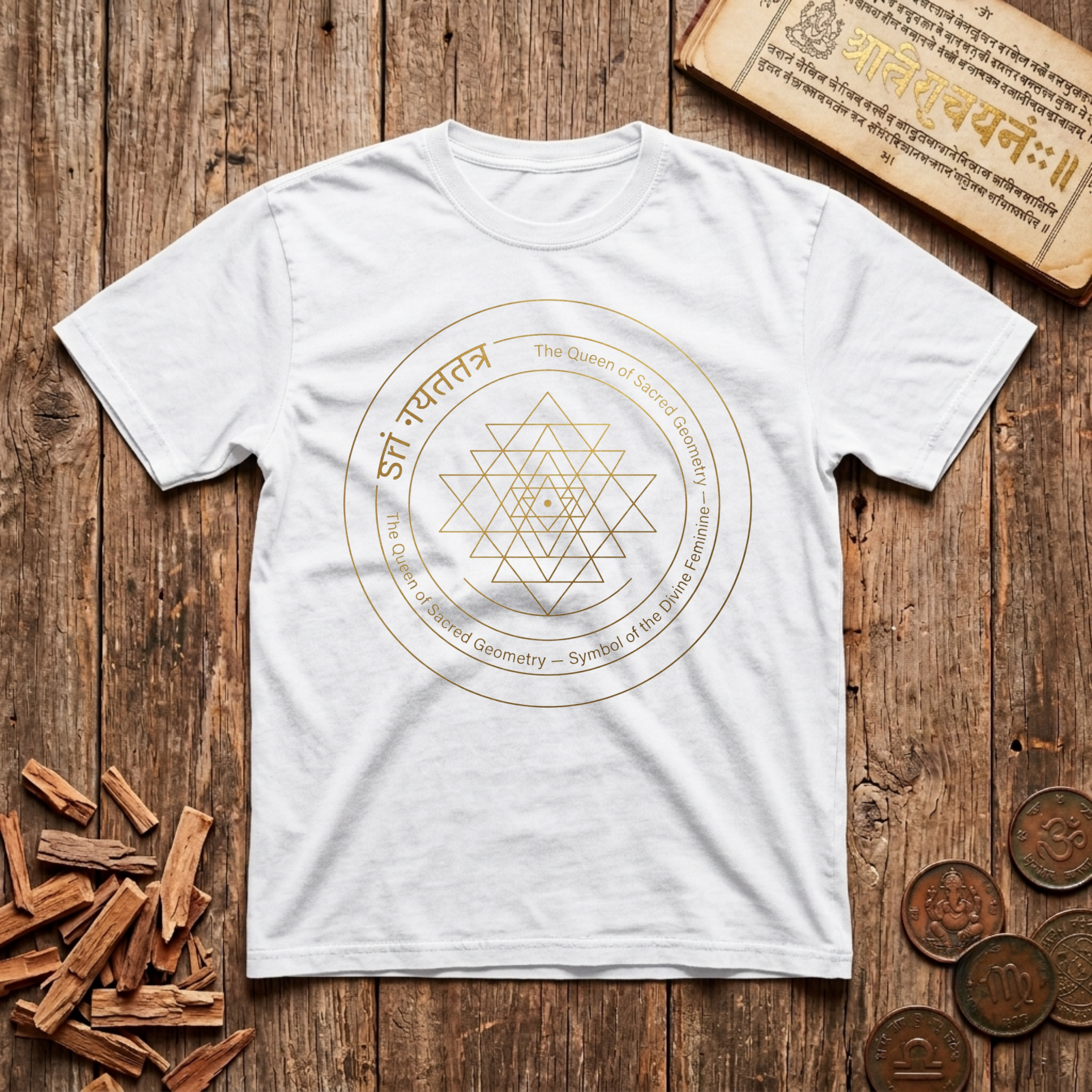 Queen of Sacred Geometry T-Shirt