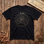 The Sri Yantra - 9 Interlocking Triangles T-Shirt